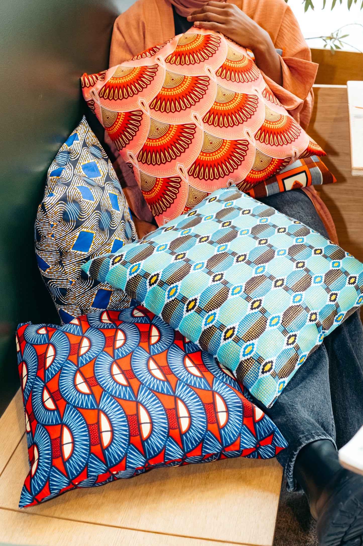Housse de coussin Noula